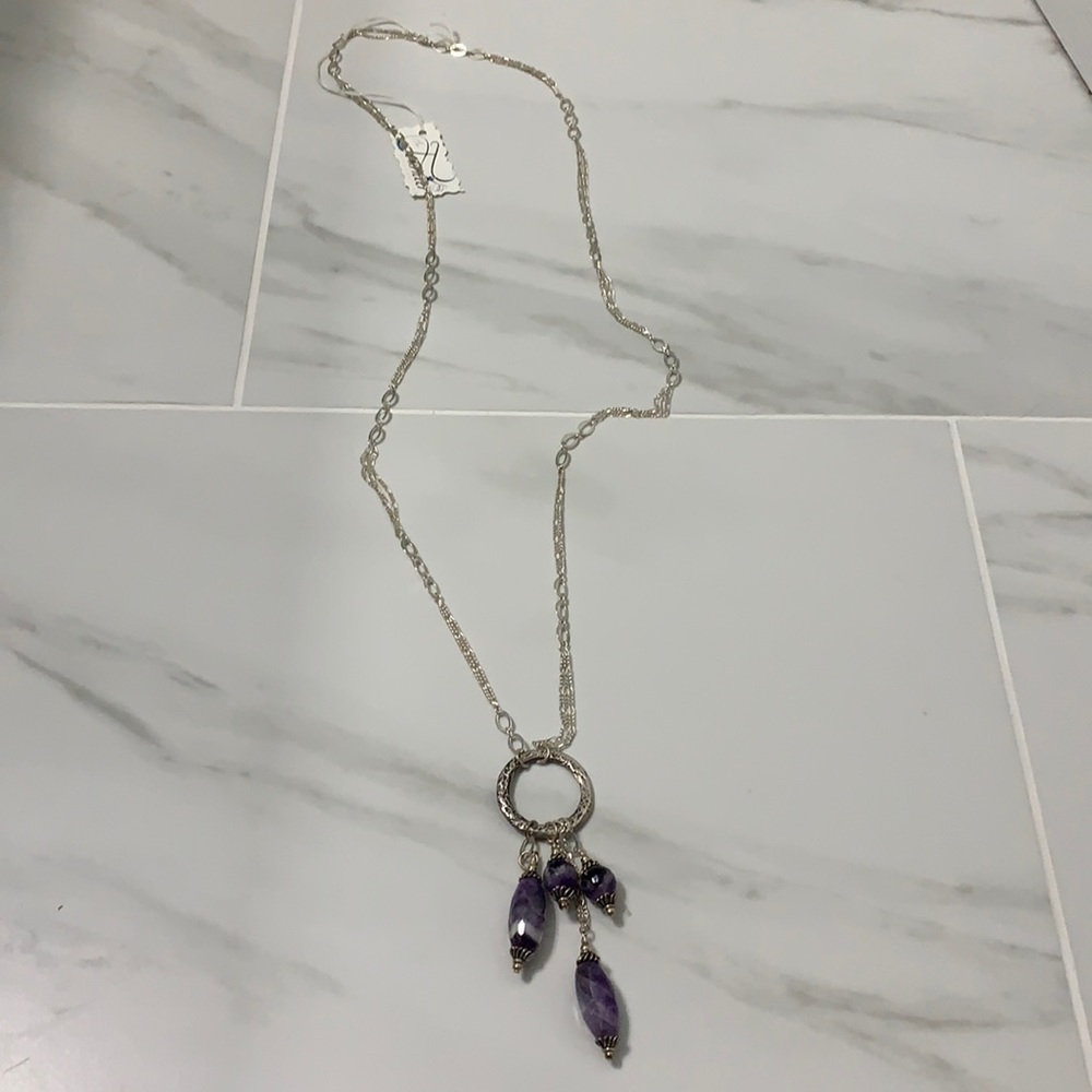 Amethyst necklace